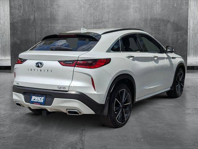 used 2025 INFINITI QX55 car, priced at $49,444
