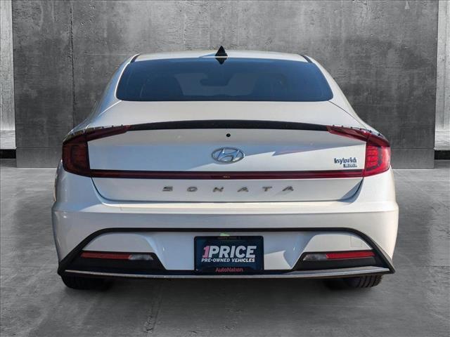 used 2022 Hyundai Sonata Hybrid car, priced at $20,653