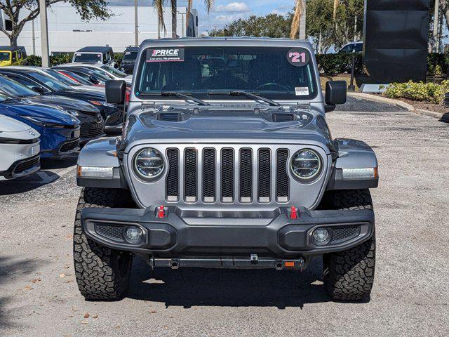 used 2021 Jeep Wrangler Unlimited car, priced at $34,612