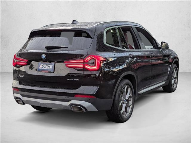 used 2022 BMW X3 car, priced at $34,494