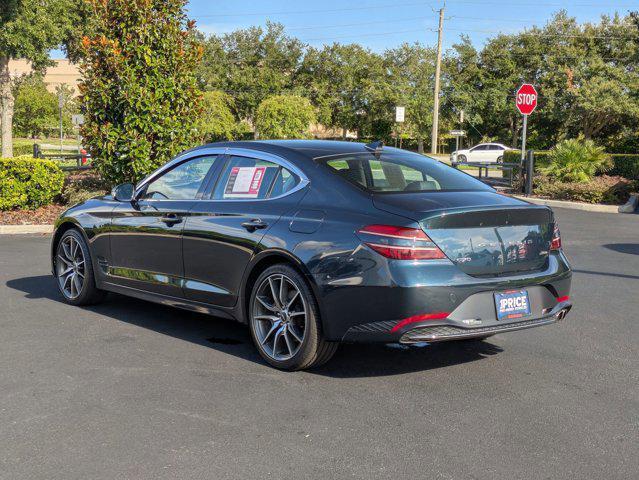 used 2023 Genesis G70 car, priced at $28,047