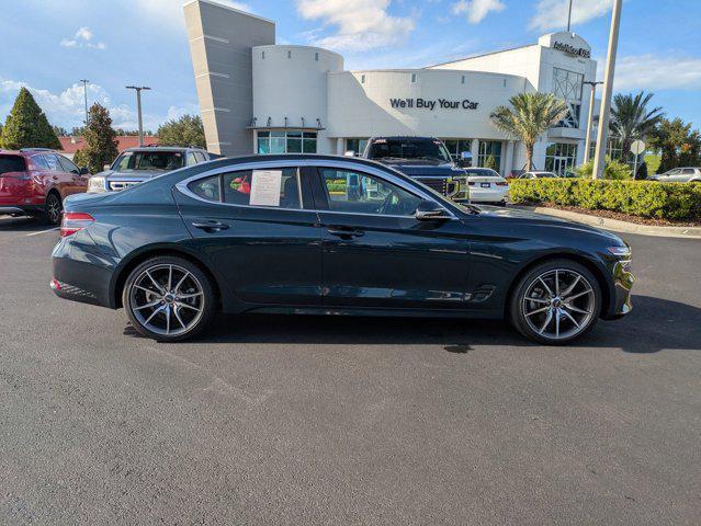 used 2023 Genesis G70 car, priced at $28,047