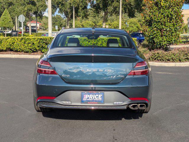 used 2023 Genesis G70 car, priced at $28,047