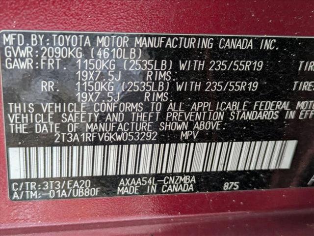 used 2019 Toyota RAV4 car, priced at $20,995