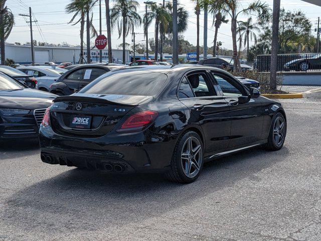 used 2019 Mercedes-Benz AMG C 43 car, priced at $25,495