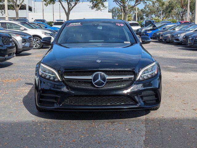 used 2019 Mercedes-Benz AMG C 43 car, priced at $25,495