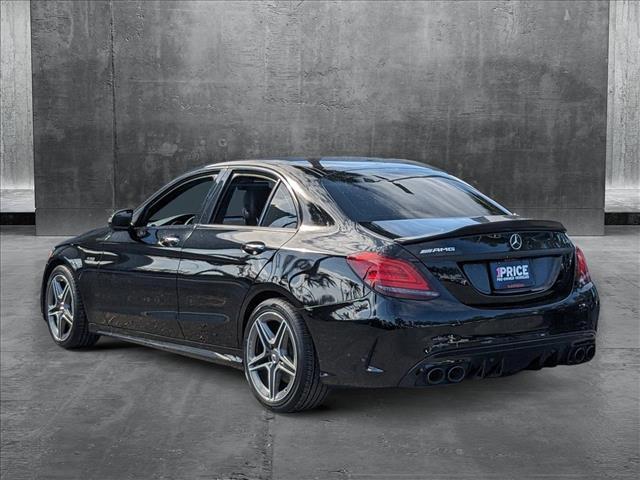 used 2019 Mercedes-Benz AMG C 43 car, priced at $23,451