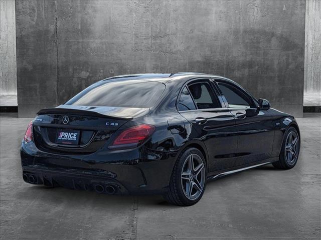 used 2019 Mercedes-Benz AMG C 43 car, priced at $23,451