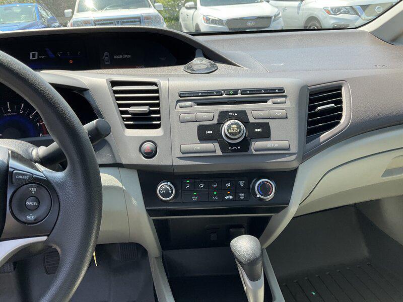used 2012 Honda Civic car, priced at $8,195