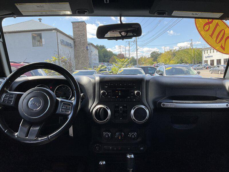 used 2018 Jeep Wrangler JK Unlimited car, priced at $16,995