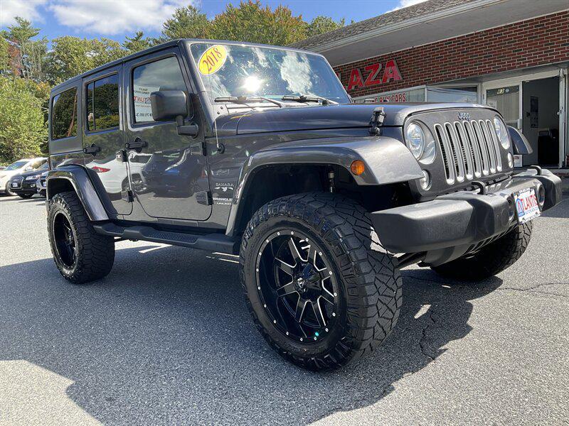 used 2018 Jeep Wrangler JK Unlimited car, priced at $16,995