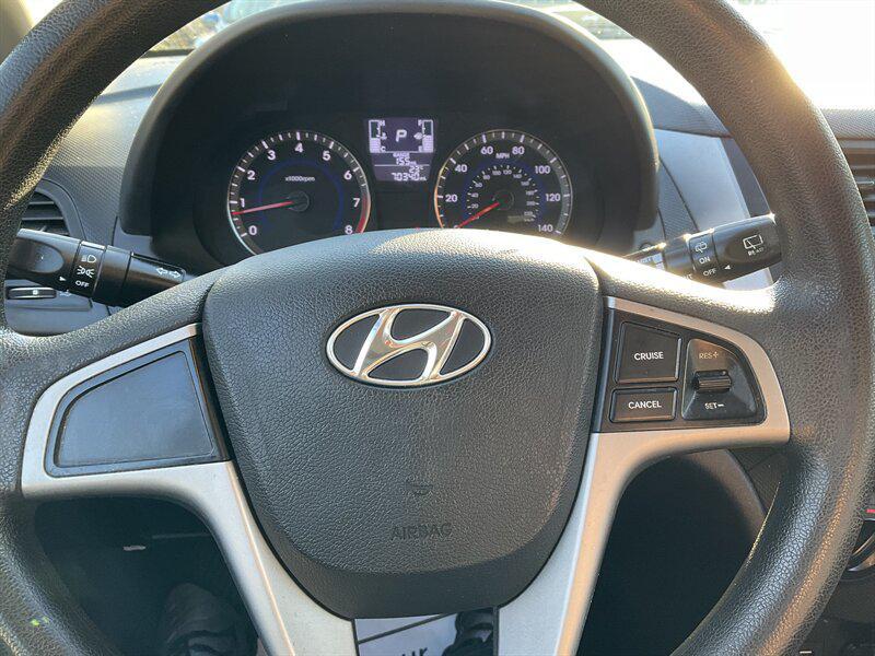 used 2017 Hyundai Accent car, priced at $7,995