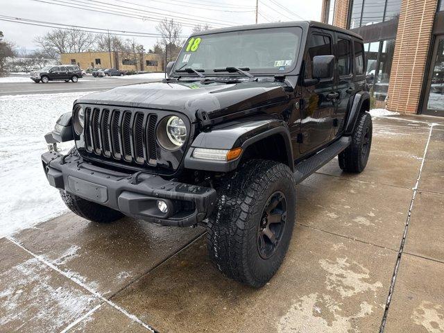 used 2018 Jeep Wrangler Unlimited car, priced at $25,500