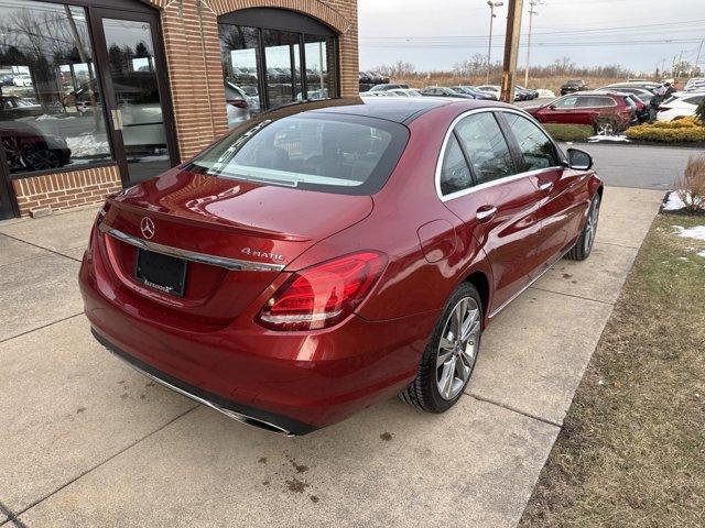 used 2018 Mercedes-Benz C-Class car, priced at $19,600