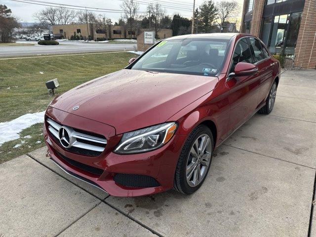 used 2018 Mercedes-Benz C-Class car, priced at $19,600