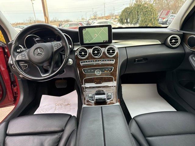 used 2018 Mercedes-Benz C-Class car, priced at $19,600