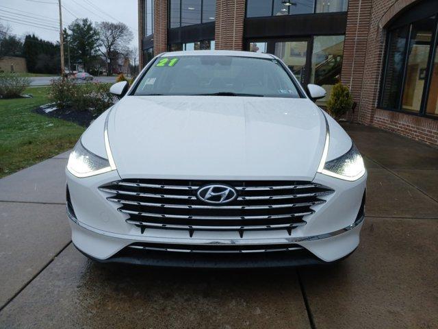 used 2021 Hyundai Sonata Hybrid car, priced at $18,500