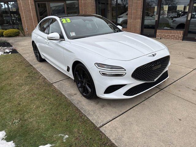 used 2023 Genesis G70 car, priced at $32,000