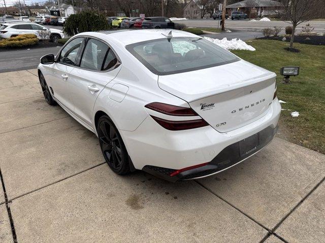 used 2023 Genesis G70 car, priced at $32,000