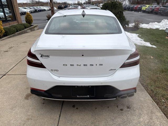 used 2023 Genesis G70 car, priced at $32,000