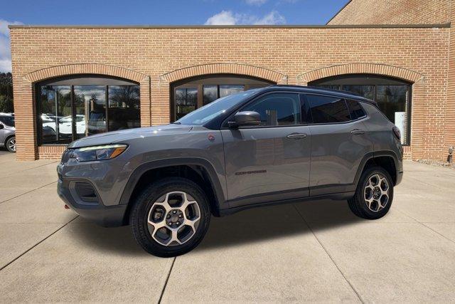 used 2022 Jeep Compass car, priced at $24,000