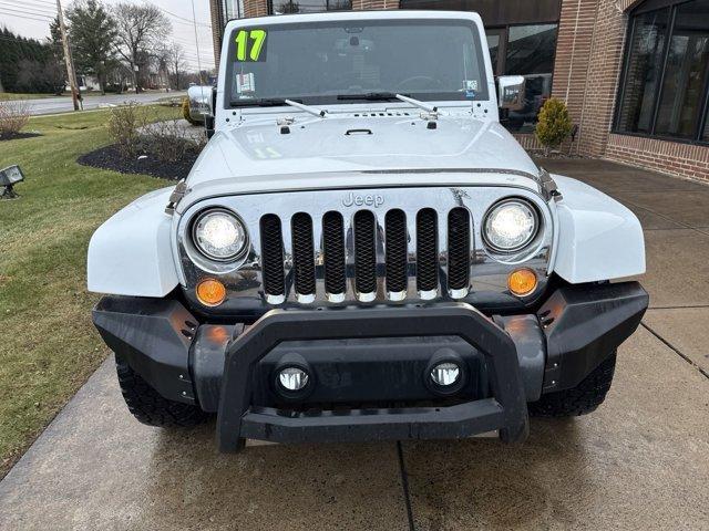 used 2017 Jeep Wrangler Unlimited car, priced at $21,700