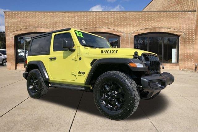 used 2022 Jeep Wrangler car, priced at $30,400