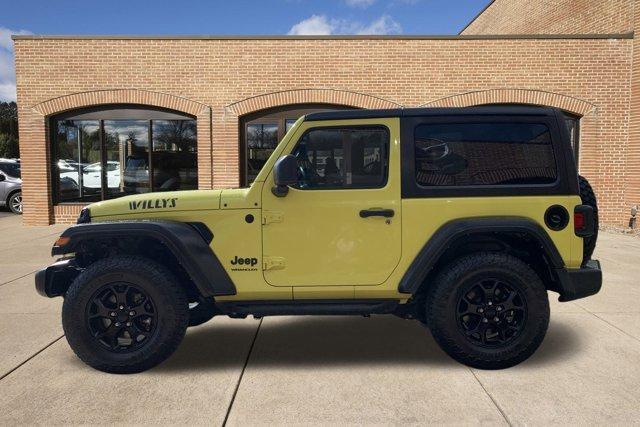 used 2022 Jeep Wrangler car, priced at $29,900