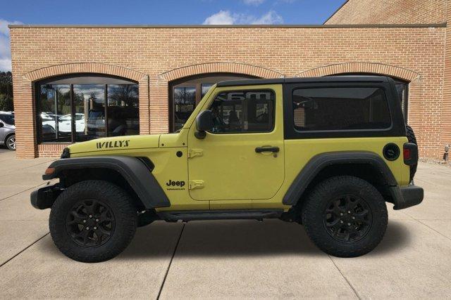 used 2022 Jeep Wrangler car, priced at $31,500