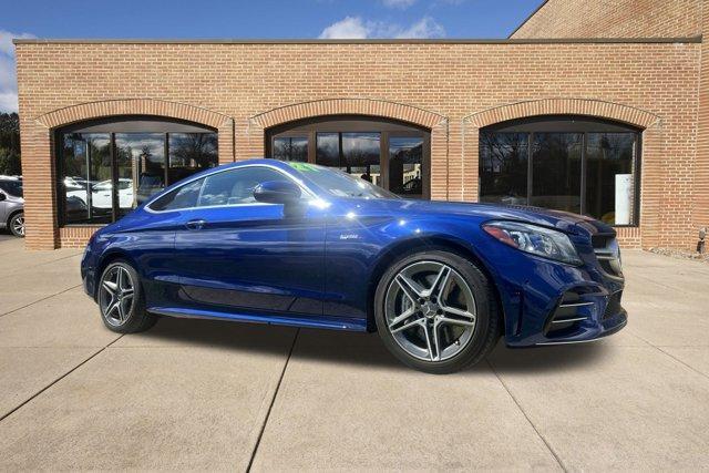 used 2021 Mercedes-Benz AMG C 43 car, priced at $42,400