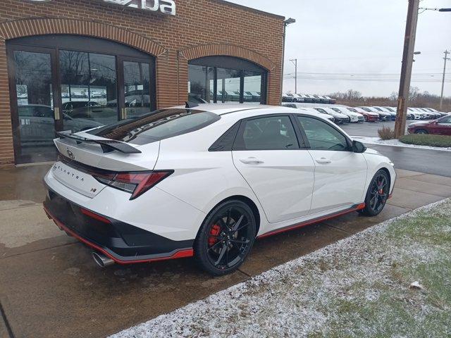 new 2025 Hyundai Elantra N car, priced at $35,332