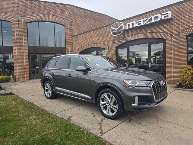 used 2021 Audi Q7 car, priced at $33,000