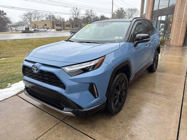 used 2022 Toyota RAV4 Hybrid car, priced at $33,800