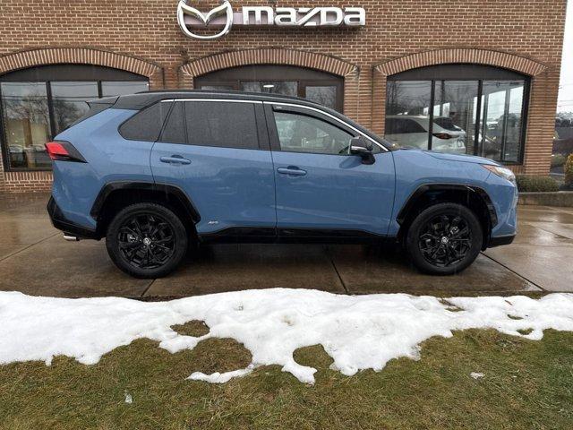 used 2022 Toyota RAV4 Hybrid car, priced at $33,800