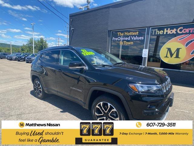 used 2022 Jeep Compass car, priced at $22,295