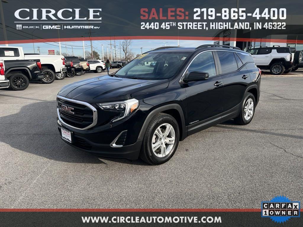 used 2021 GMC Terrain car, priced at $20,875