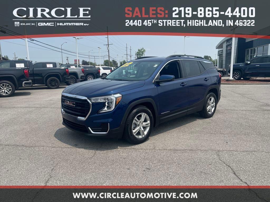 used 2022 GMC Terrain car, priced at $22,875