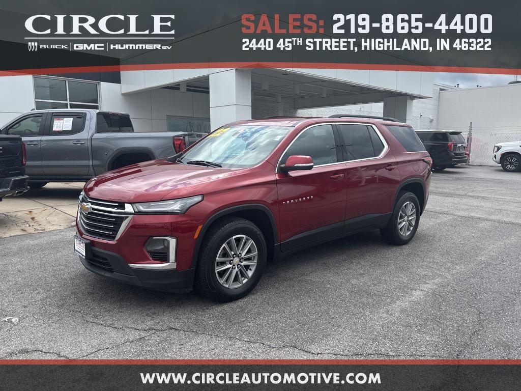 used 2022 Chevrolet Traverse car, priced at $28,875