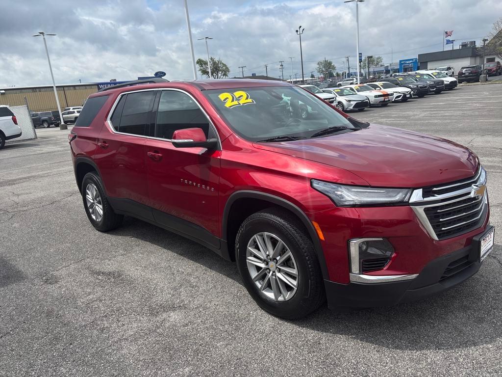 used 2022 Chevrolet Traverse car, priced at $28,875