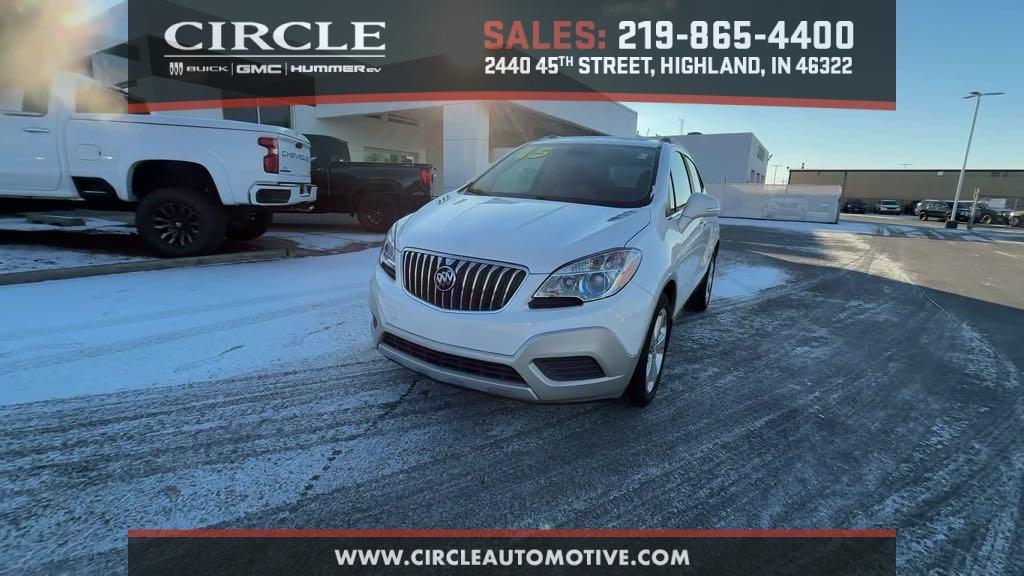 used 2015 Buick Encore car, priced at $10,975