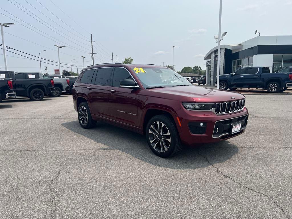 used 2021 Jeep Grand Cherokee L car, priced at $32,875