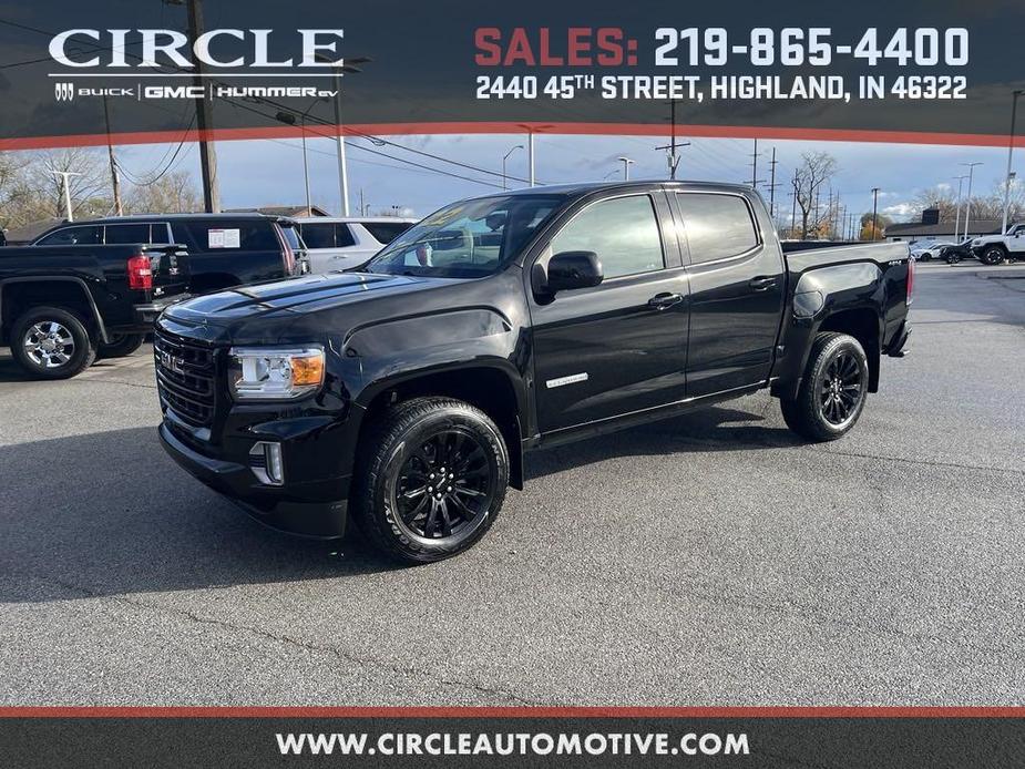 used 2022 GMC Canyon car, priced at $34,555