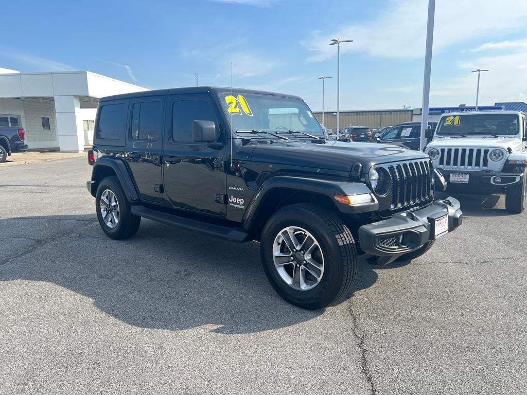 used 2021 Jeep Wrangler Unlimited car, priced at $30,975
