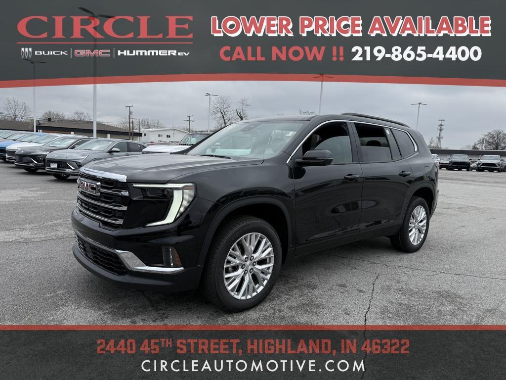 new 2025 GMC Acadia car, priced at $45,220