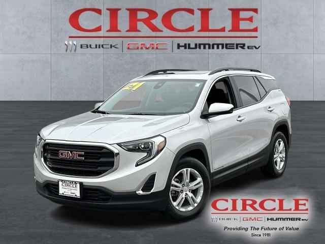 used 2021 GMC Terrain car, priced at $21,875