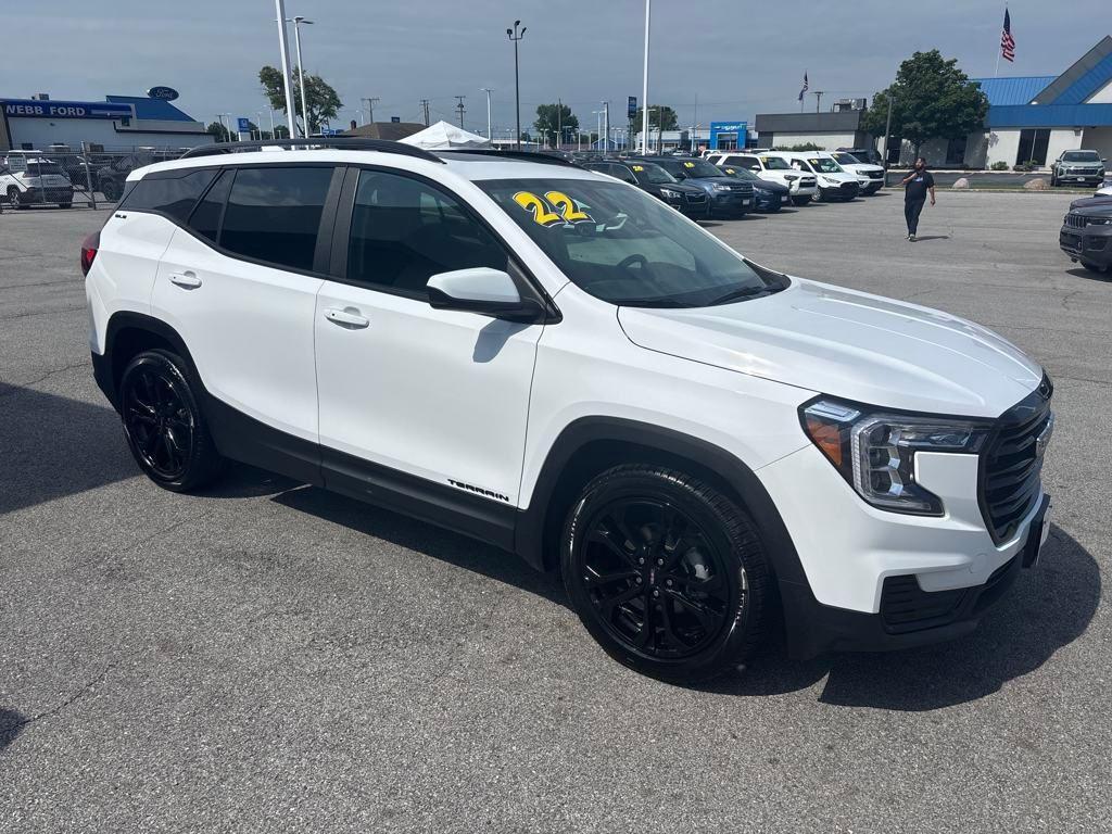 used 2022 GMC Terrain car, priced at $23,875