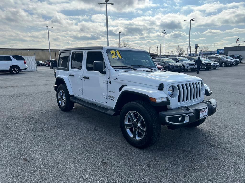 used 2021 Jeep Wrangler Unlimited car, priced at $29,775