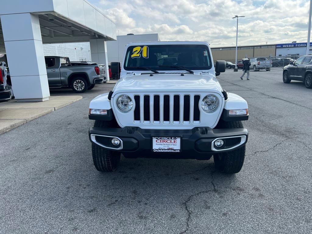 used 2021 Jeep Wrangler Unlimited car, priced at $29,775
