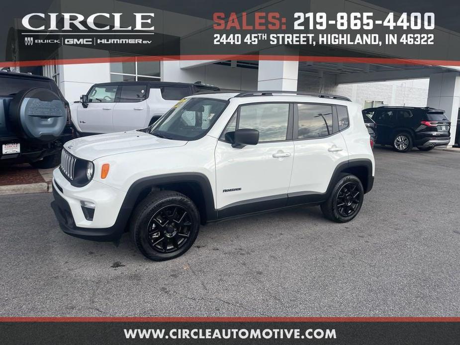 used 2022 Jeep Renegade car, priced at $19,875