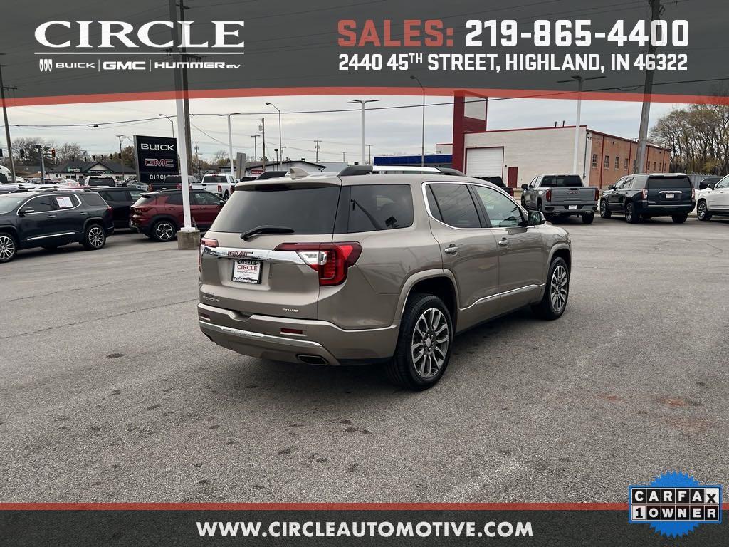 used 2022 GMC Acadia car, priced at $36,475